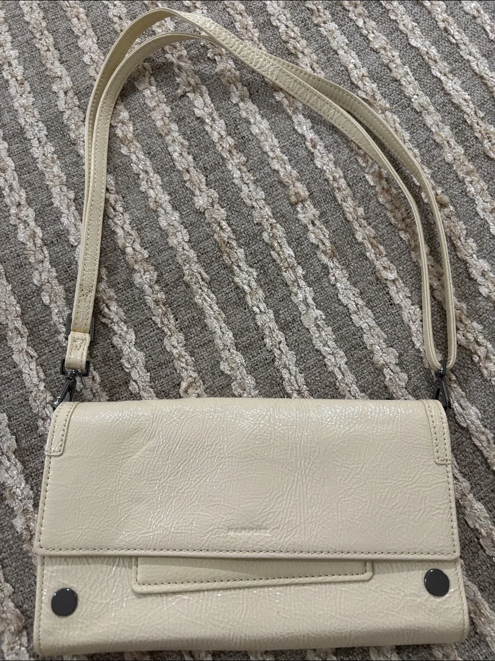 Hammitt AJ Crossbody Clutch in Alabaster Cream Wallet‎ Crossbody